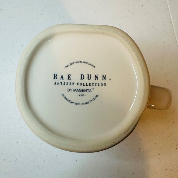 Rae Dunn CUTIE PIE mug Artisan Collection Elongated Letters Valentines Day - Picture 5 of 9